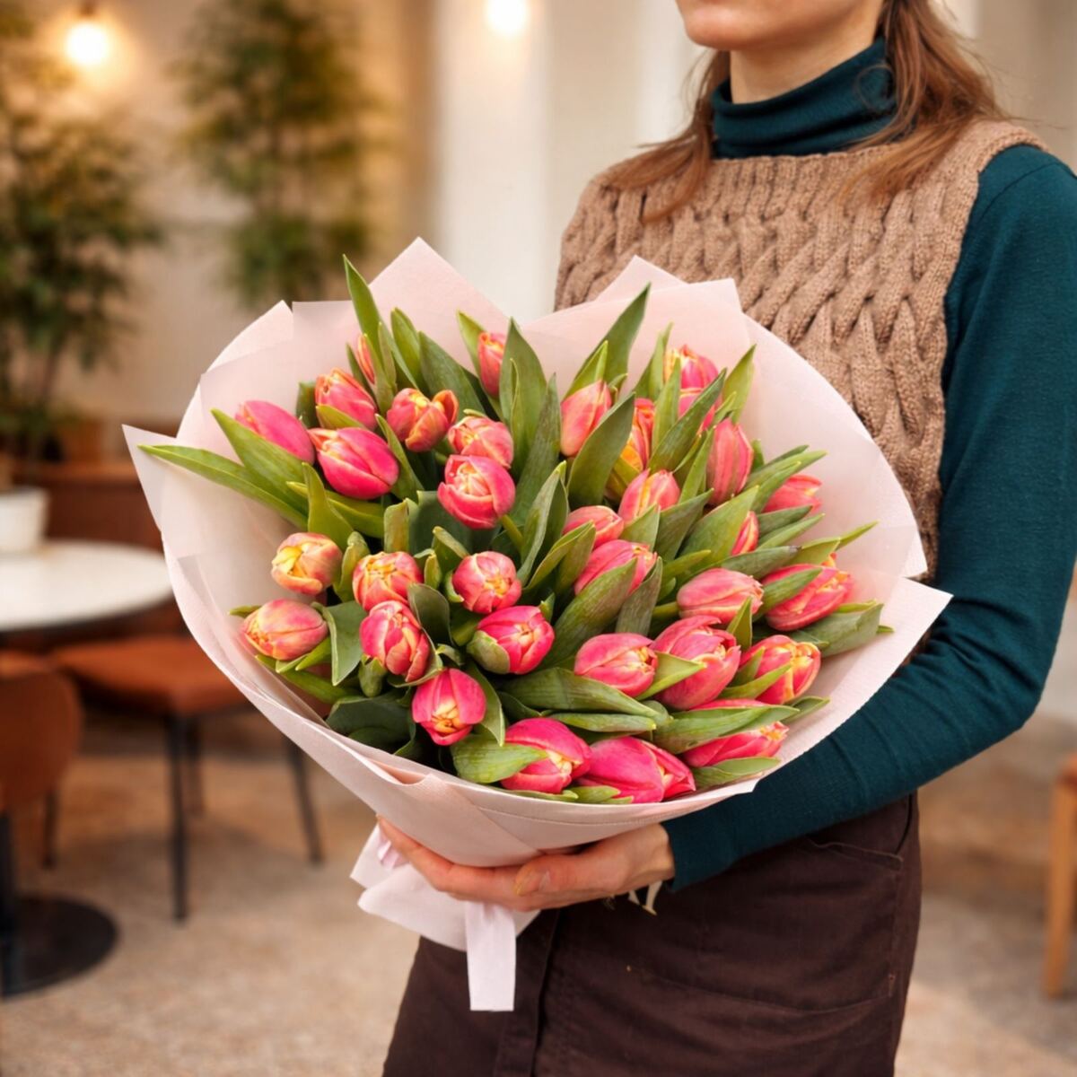 Тюльпан пионовидный Колумбус 35